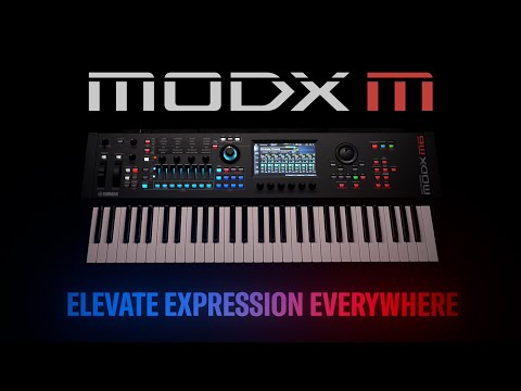 YAMAHAが新たなデジタルシンセサイザー「MODX Mシリーズ」を発表