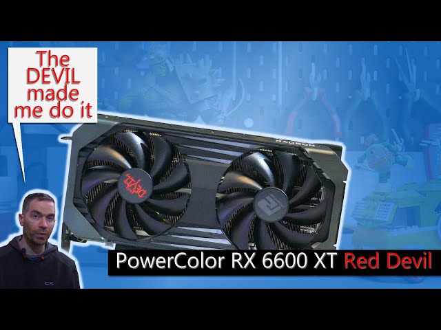 PowerColor RX6600 XT Red Devil - Video Card Review - YouTube