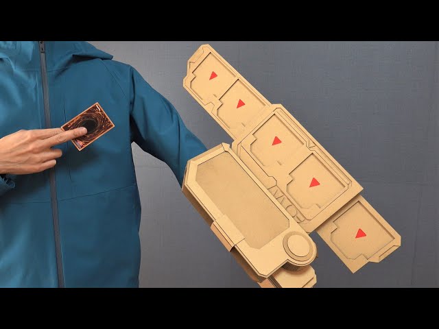 ダンボールでデュエルディスクを作るぜ☆/遊戯王ZEXAL/YU-GI-OH!-ZEXAL