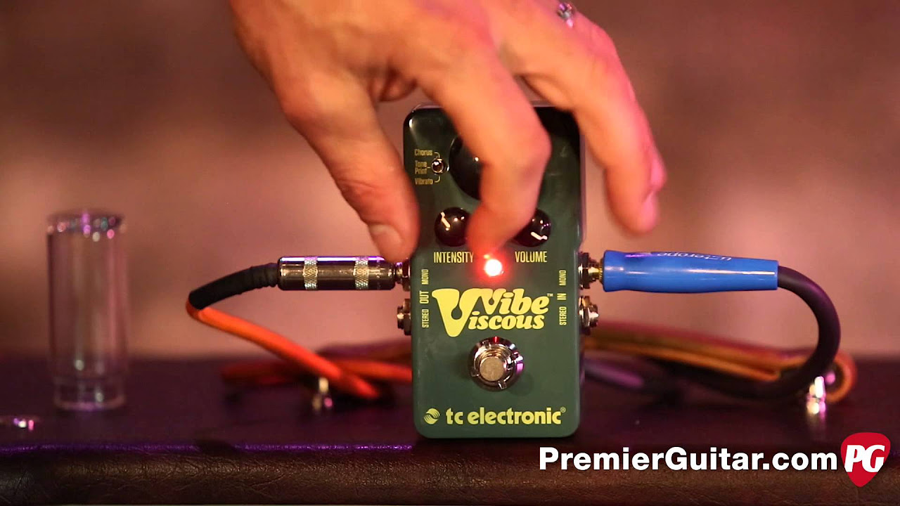 Review Demo - TC Electronic Viscous Vibe - YouTube
