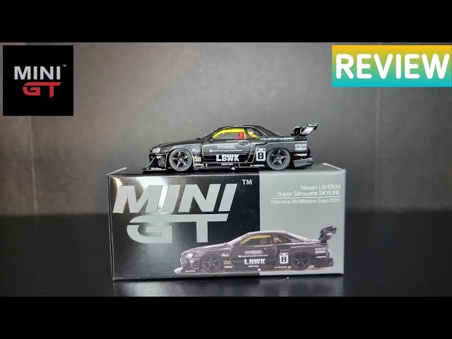 IMX Exclusive! Mini GT - Nissan LB-ER34 Super Silhouette Skyline