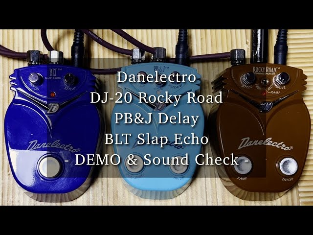 小さくてチープな見た目から想像できないナイスなサウンド！Danelectro