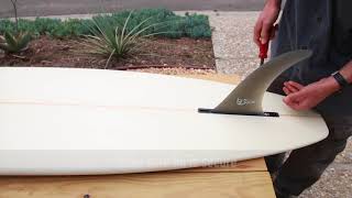 True Ames Greenough 4-A Single Fin - Volan – Cleanline Surf