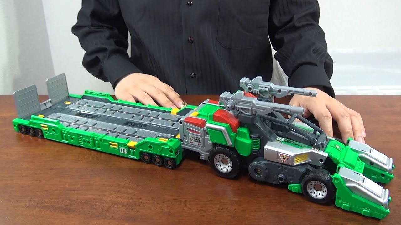 玩具レビュー】ロボになるトミカ！ レンジャートレーラー！（前編