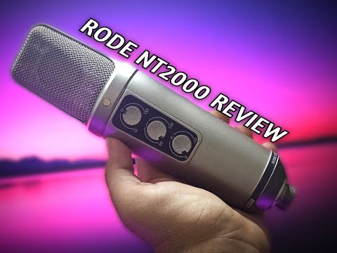 RODE NT2000 Microphone Review. Definition of Workhorse! - YouTube