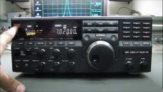 RECEIVER JRC NRD-535D - YouTube