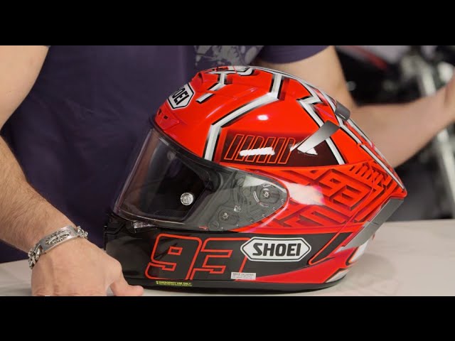 Shoei X-14 Marquez 4 Helmet Review at RevZilla.com - YouTube