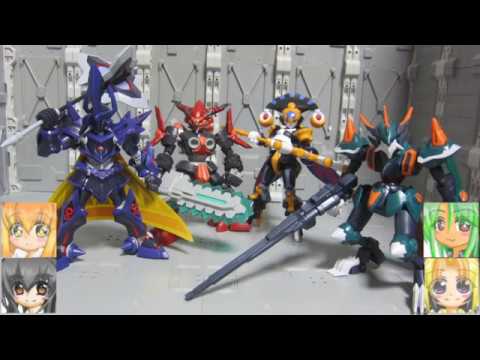 LBX ゼノン ルシファー ハカイオー絶斗 フェンリル ナイトメア HFジ