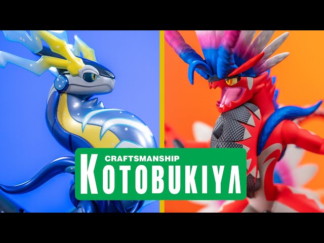 Kotobukiya Koraidon & Miraidon Pokémon Figures - A Detailed Look