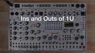 Intellijel 4U Palette 62 HP Eurorack Case with Power Supply
