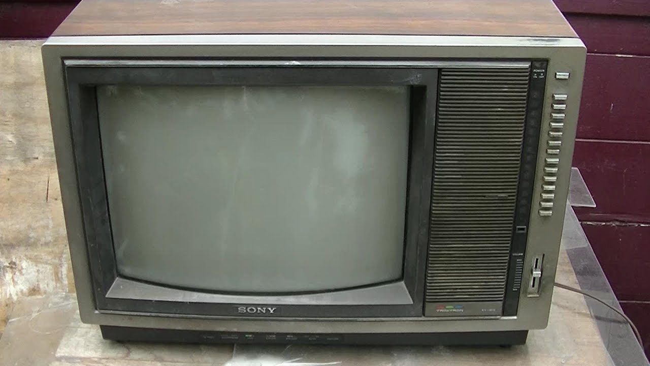 Sony Trinitron KV1913 Repair and EOL - YouTube