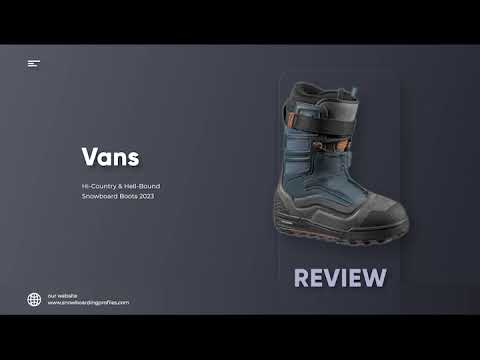 Vans Hi Country & Hell Bound Snowboard Boots Review - YouTube