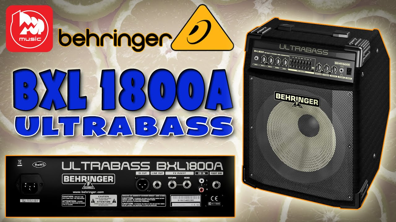 BEHRINGER / ベースコンボアンプ BXL900A ULTRABASS - YouTube