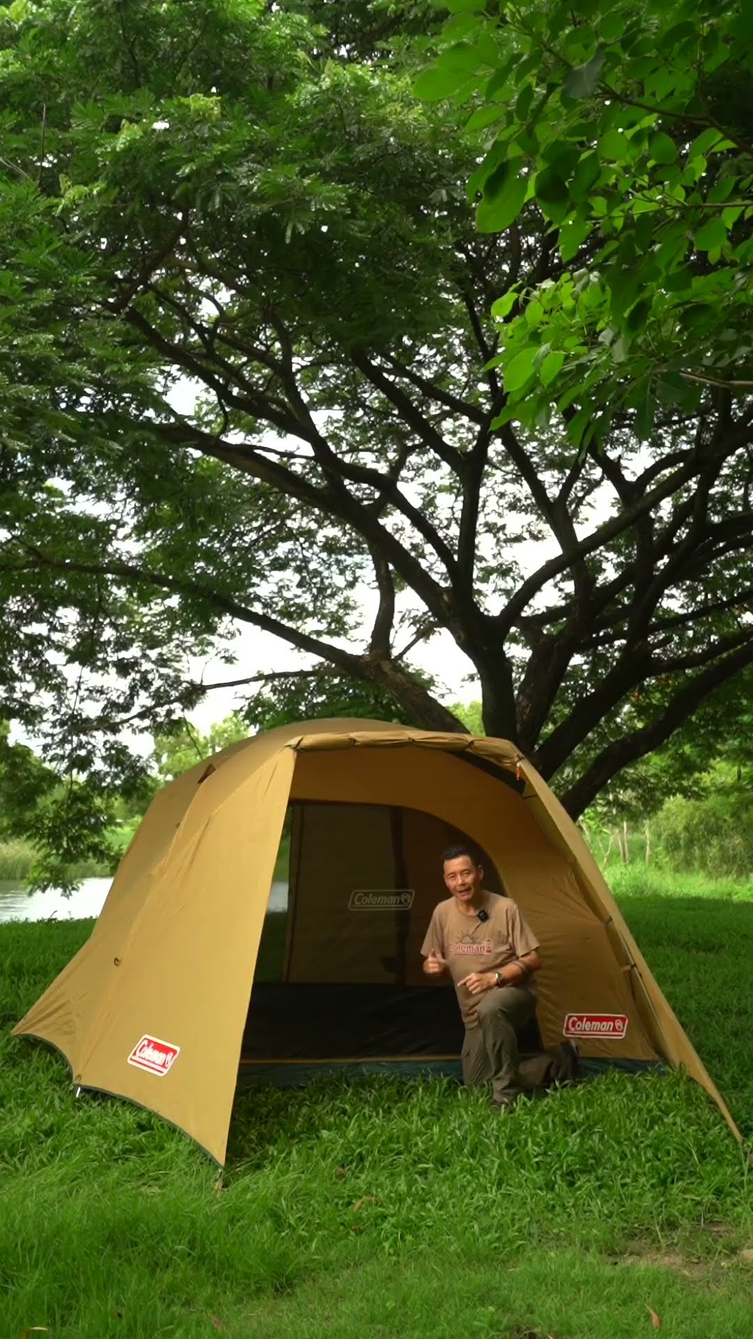 Coleman Tough Wide Dome 300 - YouTube