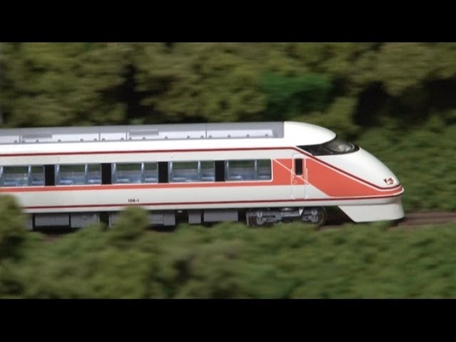 Nゲージ・鉄道模型 TOMIX 東武100系 スペーシア - YouTube