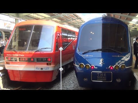 Ultra-luxurious train Izukyu The Royal Express ride report Part 1