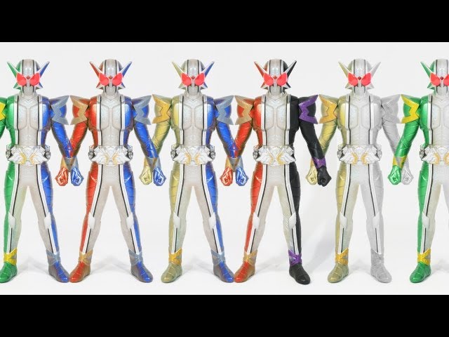 仮面ライダーW エクストリーム サイクロン ジョーカー ヒート ルナ