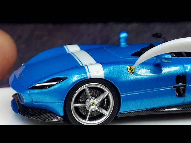 1/64 Ferrari Monza SP1 by SP Model , resin car model review - YouTube