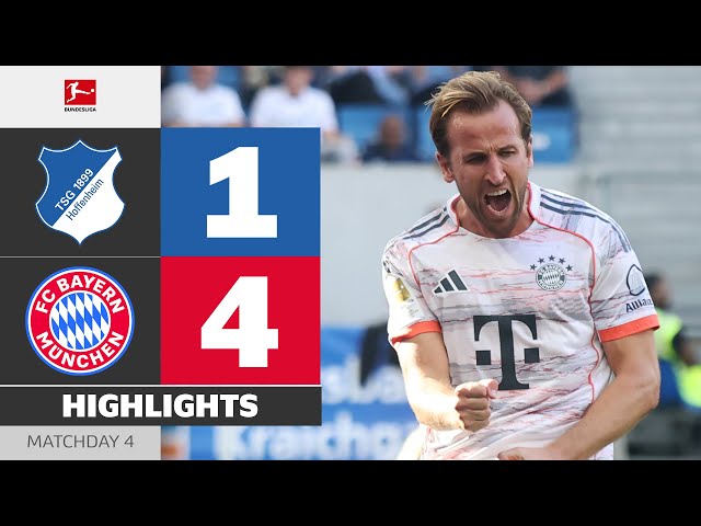 HATTRICK-HERO HARRY KANE! | HOFFENHEIM - FC BAYERN | Highlights