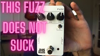 THIS FUZZ DOES NOT SUCK - Jhs series 3 fuzz review - YouTube