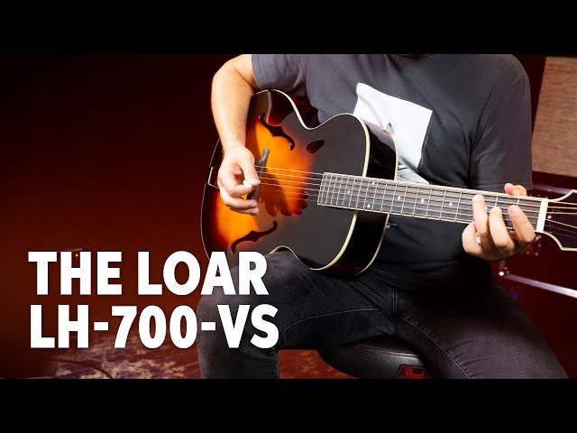 The Loar LH-700-VS Supreme Archtop Acoustic Guitar Demo - YouTube