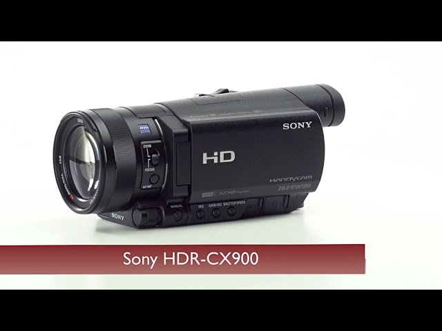 Sony HDR-CX900 - YouTube