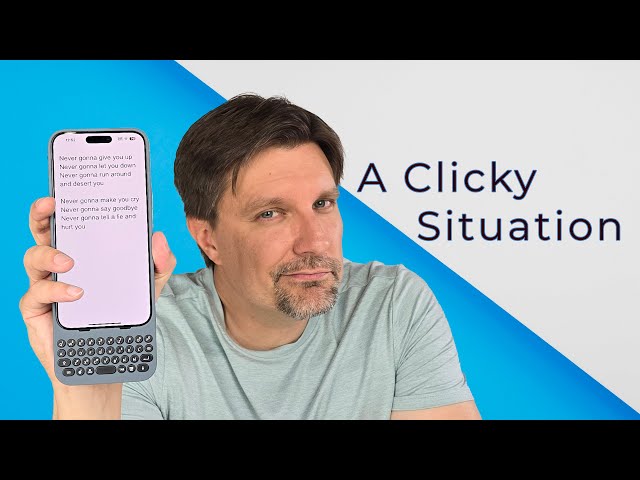 Clicks Keyboard for iPhone 15 Pro Max Long Term Review - YouTube