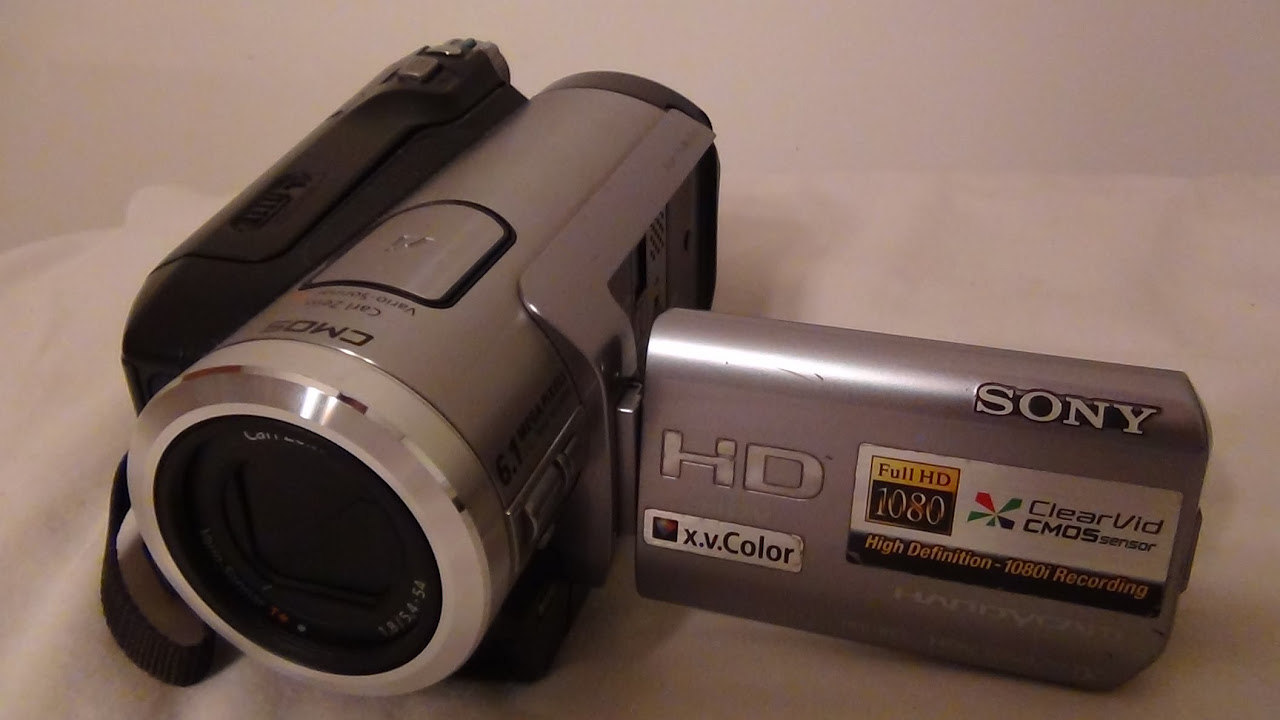 2007 Sony Handycam HDR HC7 Review - YouTube