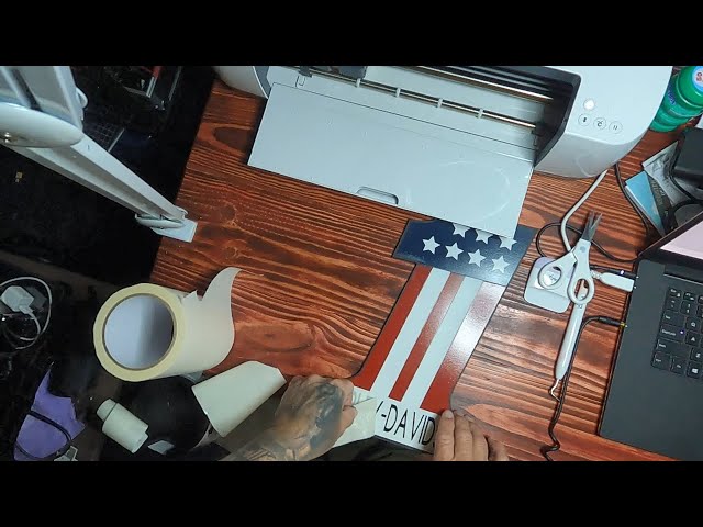 diy project, making a Harley Davidson sign - YouTube