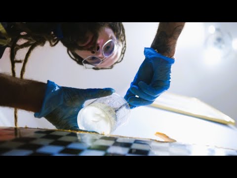 HOW TO REPAIR SOFT TOP SURFBOARD (in my hallway) + Is Ice Surfing