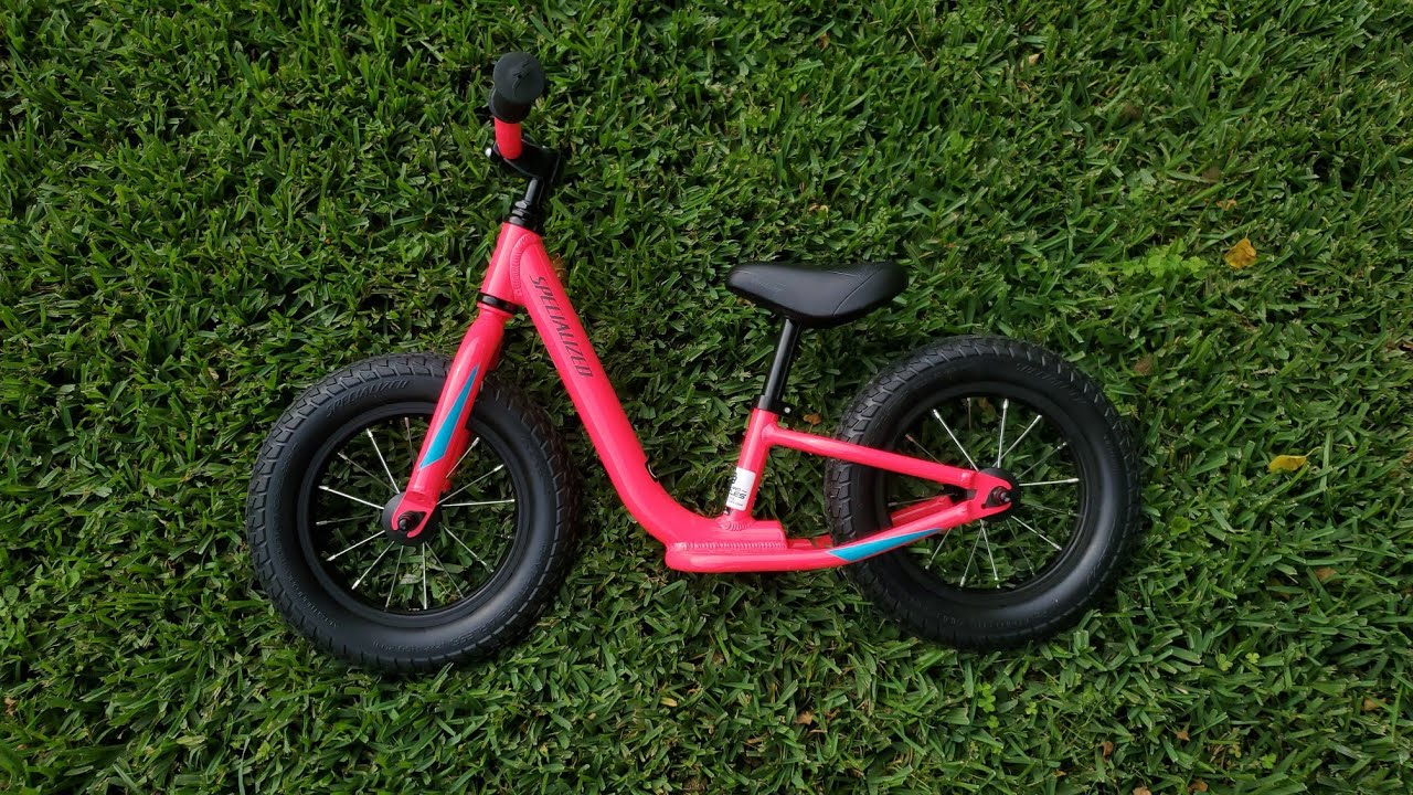 Specialized Hotwalk Pink | Daughter's First Bike - YouTube