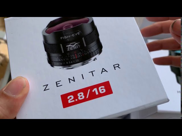 New Zenitar 16mm f2.8 Fisheye Russian Lens ( M42 Mount ) By Zenit