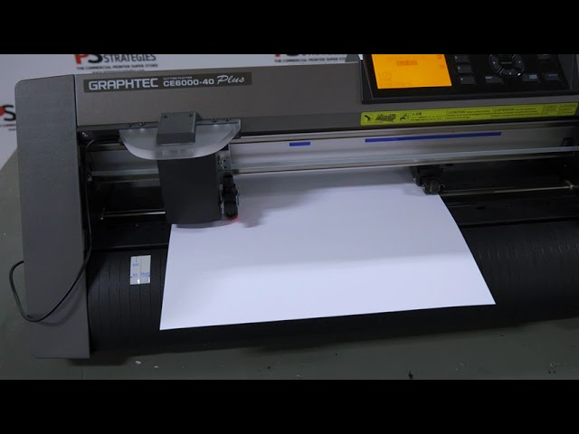 Graphtec CE6000 40+ Plotter Cutter - YouTube