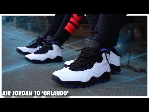 Air Jordan 10 'Orlando' - YouTube
