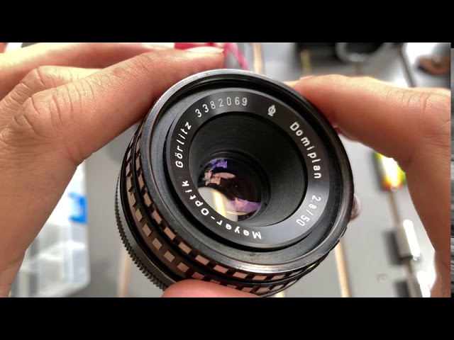 Meyer-Optik Gorlitz Domiplan 50mm f2.8 Lens ( Exa/Exakta Mount