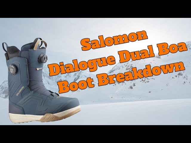 The Salomon Dialogue Double Boa Boot Breakdown - YouTube