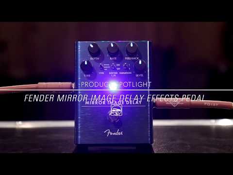 Fender Mirror Image Delay Pedal - YouTube