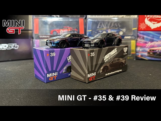 Mini GT - LB Works Nissan GT-R Magic Grey #35 MGT00035 & Nissan GT
