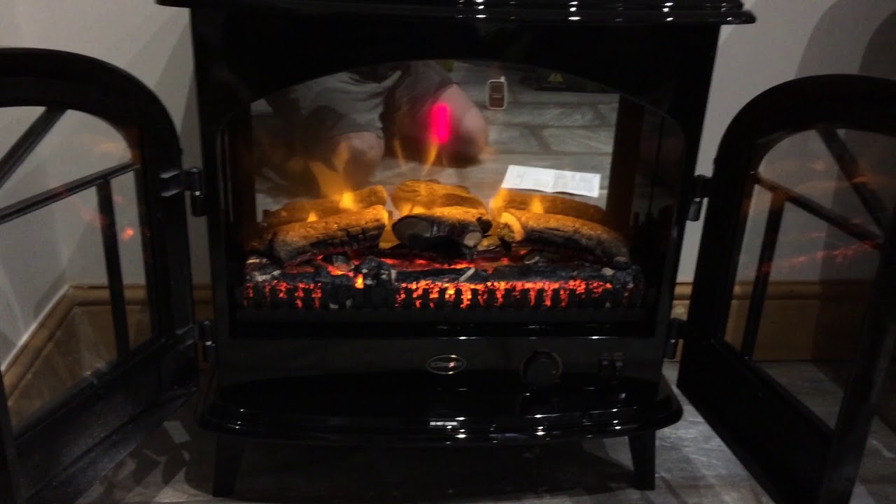 Dimplex Stockbridge SKG20BLN Log Effect / Coal Bed Electric Stove