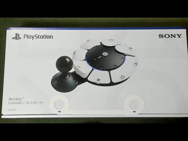 開封】Access コントローラー（CFI-ZAC1J）（PS5用アクセシビリティ