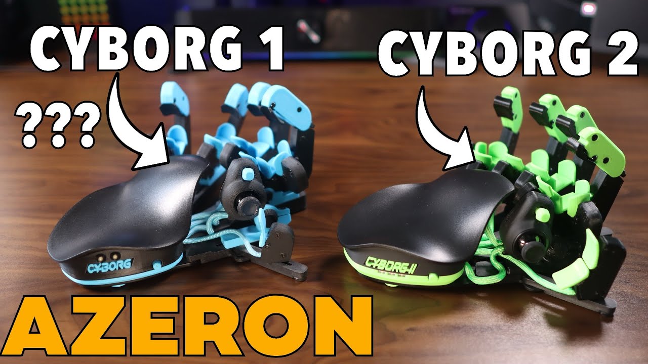 Azeron Cyborg 1 versus Cyborg 2. What are the key differences