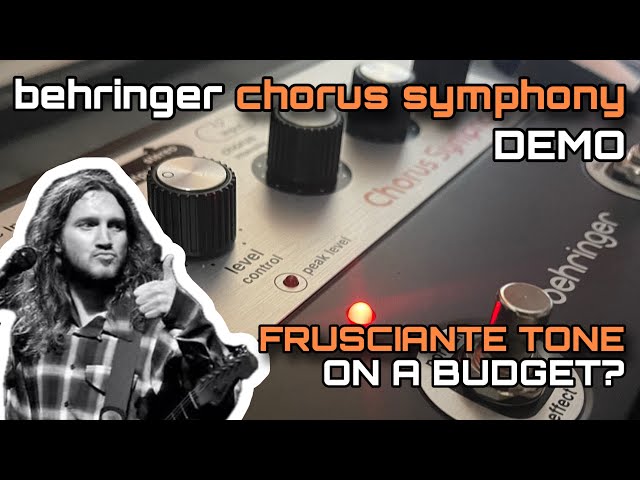 🎸 Is the Behringer Chorus Symphony the ULTIMATE Boss CE-1 Clone