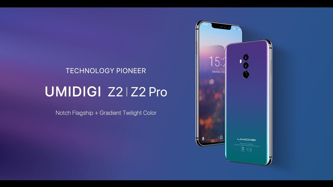 Meet UMIDIGI Z2|Z2 Pro — Notch Flagship + Gradient Twilight Color