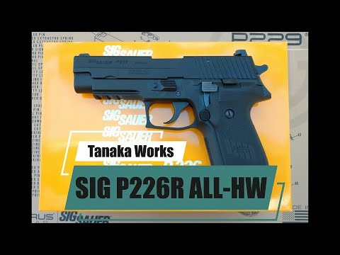 ToyGunﾓﾃﾞﾙｶﾞﾝ発火【2024 NEW! タナカ ワークス SIG P226 RAILED FRAME