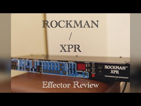 ROCKMAN XPR 】簡単レビュー〜B'zの松本さんも使用した名機 - YouTube