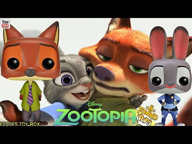 Disney Zootopia: Nick Wilde and Judy Hopps Funko Pop! Review