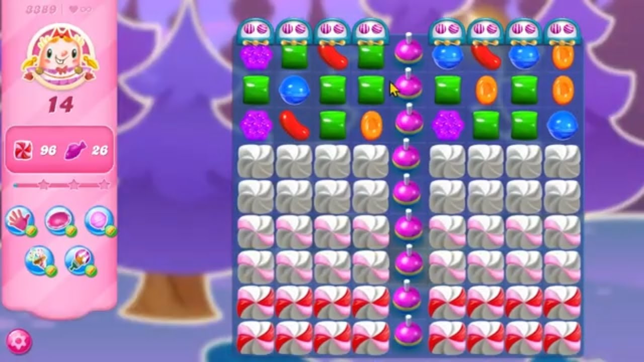 Candy Crush Saga LEVEL 3389 NO BOOSTERS (new version)🔄✓ - YouTube