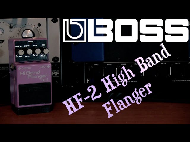 BOSS HF-2 Hi Band Flanger - YouTube