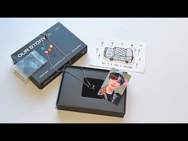 ATEEZ MINGI HBD 2022 FIX ON RING Unboxing ♡ - YouTube