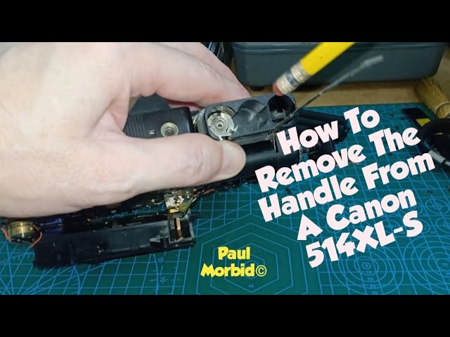 Canon 514XL-S Dismantling & Focus Issues - YouTube